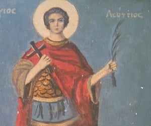 Μάρτυρος Λεοντίου του εξ Αιγίνης και των συν αυτώ Υπατίου, Θεοδούλου και Αιθέριου (†70)