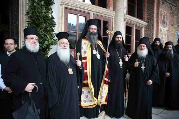 Εορτασμός του Ευαγγελισμού της Θεοτόκου στην Ιερά Μεγίστη Μονή Βατοπαιδίου (2015)