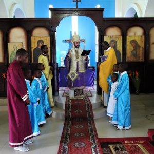 Η εορτή του Ευαγγελισμού της Θεοτόκου στον Ι.Ν. Αγίας Φωτεινής Pointe-Noire