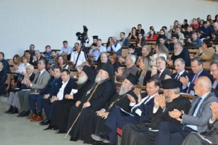 Στιγμές από την τελετή υποδοχής πρωτοετών Φοιτητών της Θεολογικής Σχολής Αθηνών