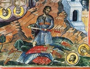 Ο άγιος μάρτυρας Ιουλιανός ενώπιον του ηγεμόνα Μαρκιανού και τα τερατουργήματα που έπραττε!
